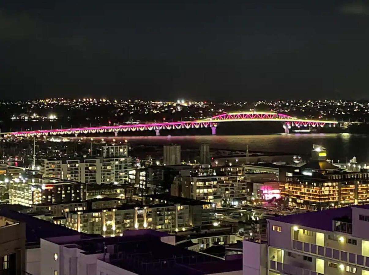 Skytower View And Seaview 2 Bedroom Apartment Auckland Esterno foto