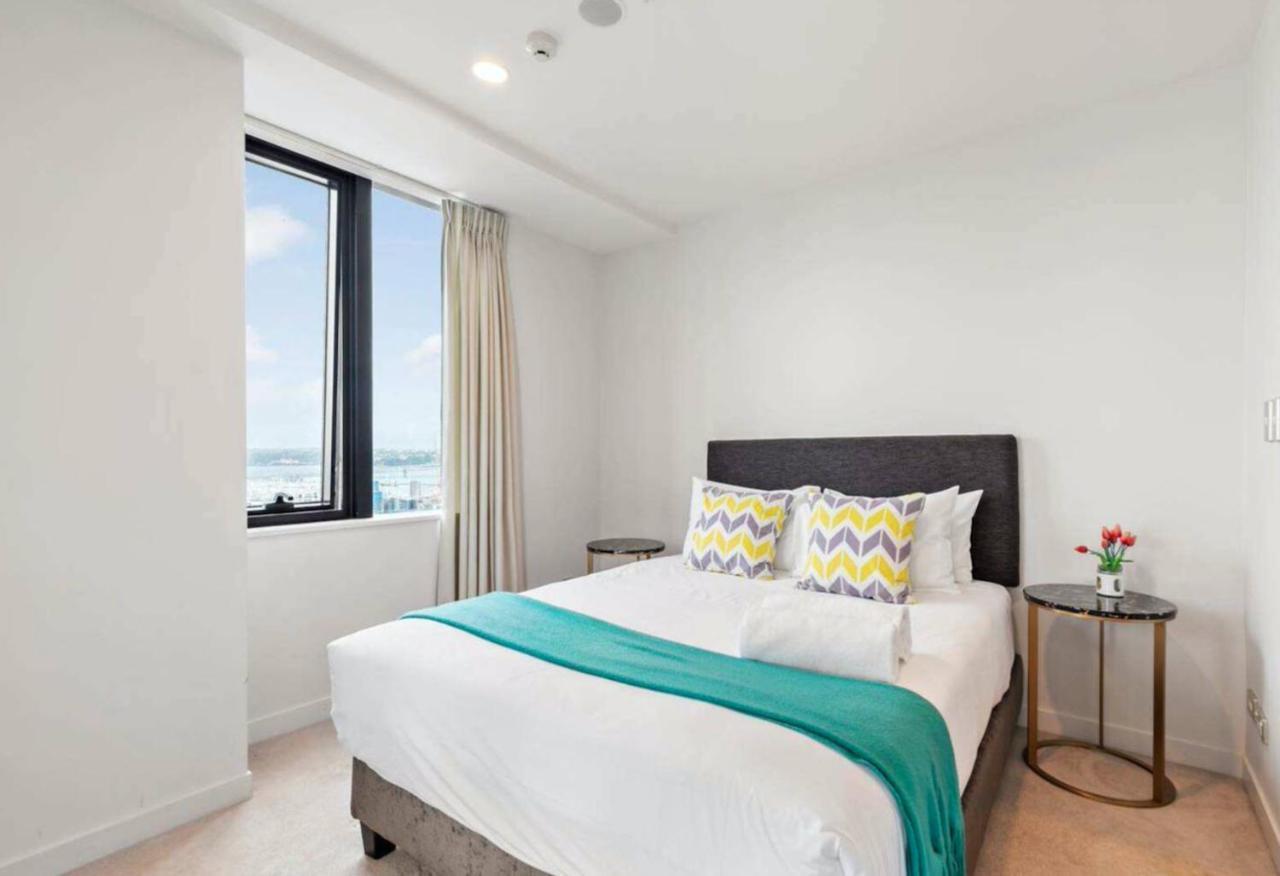 Skytower View And Seaview 2 Bedroom Apartment Auckland Esterno foto