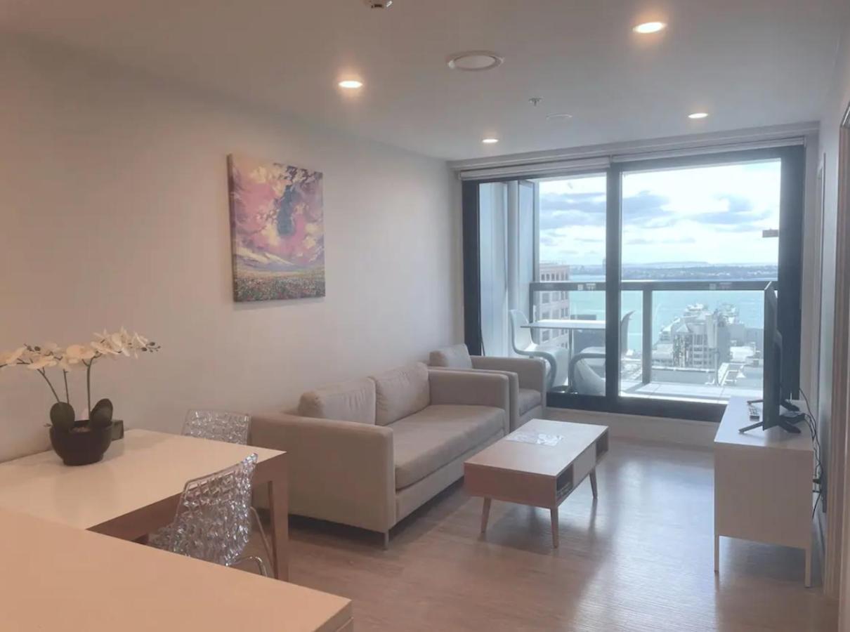 Skytower View And Seaview 2 Bedroom Apartment Auckland Esterno foto